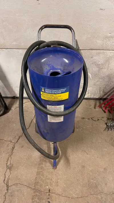 10 gal pressure sand blaster, View more