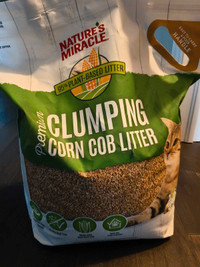 Brandnew clumping corn cat litter 18lb