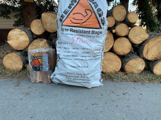 Firewood for sale$25 approx 6CU FTready to burn + free kindling in Fireplace & Firewood in Calgary - Image 3