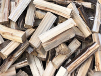 Cut split seasoned firewood 