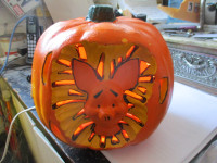 1999 WINNIE THE POOH HALLOWEEN PUMPKIN BLOW MOLD LIGHT $20.00