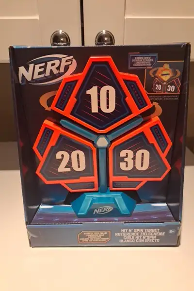 New! Nerf Hit N' Spin, View more