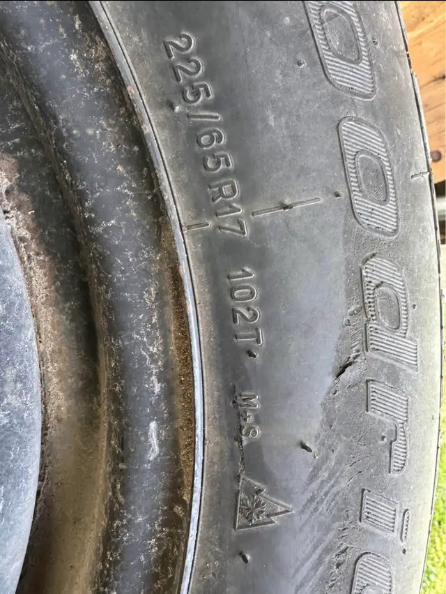 BFGOODRICH winter tires with rims 225/65r17 in Tires & Rims in Oshawa / Durham Region - Image 5