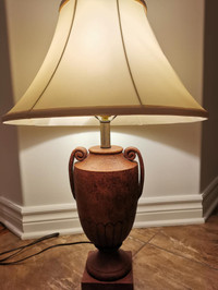 Rare Vintage Clay / Pottery Lamp