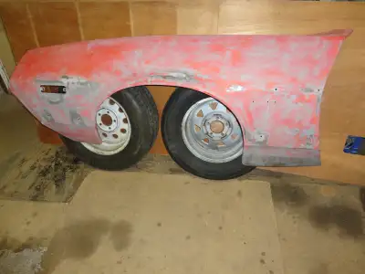 Gran Torino 1972 Left side factory front fender. Nice shape with only some surface rust on inside of...