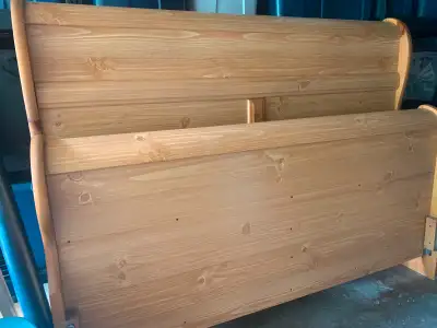 Queen Sleigh Bed frame, View more