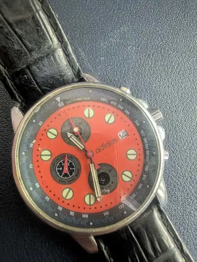 Rare Adidas Analog Quartz Chronograph Vintage Men's Watch , View more