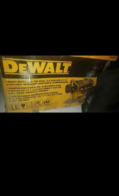 bnib Dewalt air compressor , View more