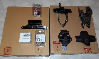 Ducati Panigale V4 Carbon Fiber License Plate Holder Kit – New in Box Ducati part # 97380921A – List...