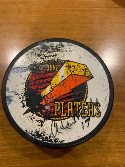 Vintage Owen Sound Platers OHL Hockey Puck , View more