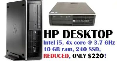 GREAT RUNNING COMPUTER(S) for sale by COMPUTER TECH - Dell, HP,, View more