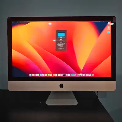 i7, 2017 iMac Retina 5K/27"/16gb/1tb SSD, macOS Ventura+Win10, View more