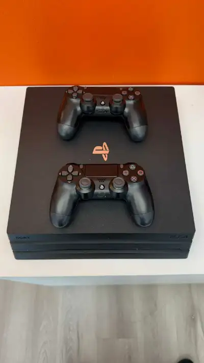  PlayStation 4 Pro – 1TB | 2 Controllers | 6 Months Warranty, View more