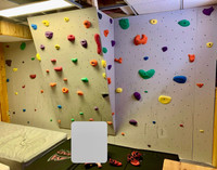 Rock climbing wall (+two MadRock crash pads)