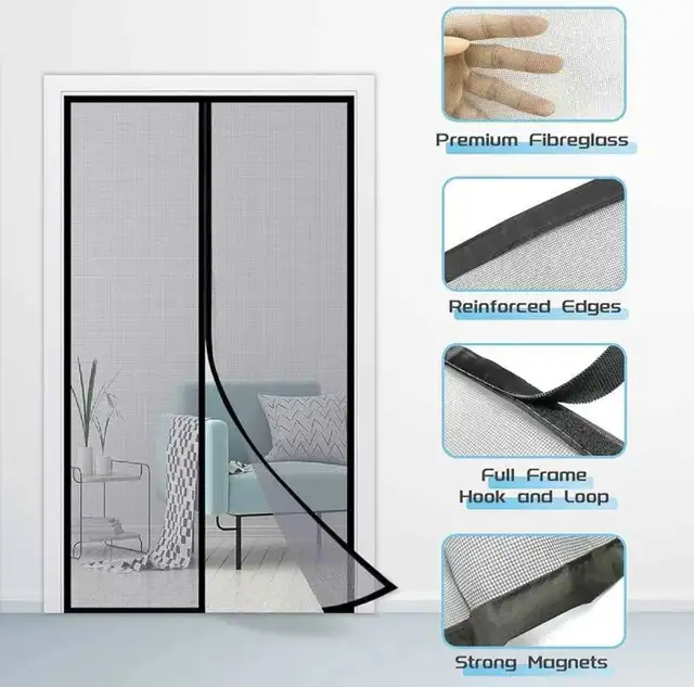 Magnetic Screen Door in Window Treatments in City of Toronto - Image 8