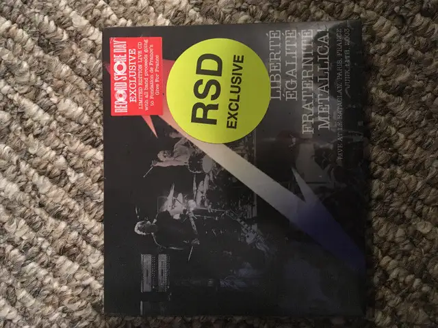 Metallica Liberte Egalite Fraternite Record Store Day CD in CDs, DVDs & Blu-ray in City of Toronto - Image 2