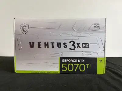 MSi GeForce RTX™ 5070 Ti  + MSi MAG 850w PSU Combo, View more