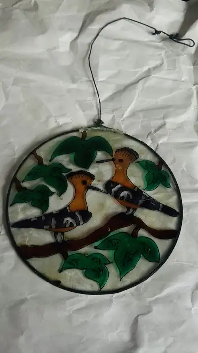 Vintage Stained glass home decor, View more