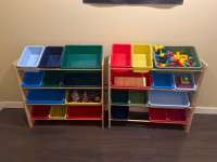 Toy shelves 