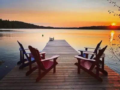 Lake of the Woods Island Cabin Rental, Clearwater Bay District, View more