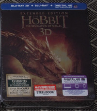 The Hobbit - Desolation of Smaug Extended Edition 3D Steelbook