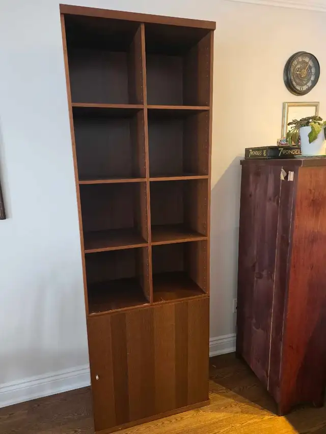 1 brown ikea cabinets, $50 each, obo in Bookcases & Shelving Units in Kingston - Image 2
