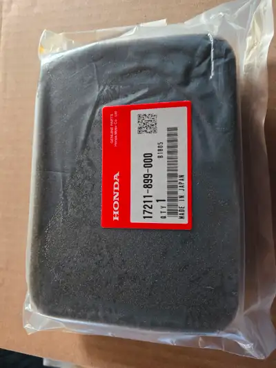 Honda 17211-899-000 Air Filter - Brand New Length: 8.50 in. Width: 6.20 in. Height: 1.30 in. This is...