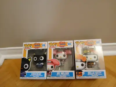 3- Funko Pop! Animation: Sanrio/Naruto Shippuden Figurines, View more