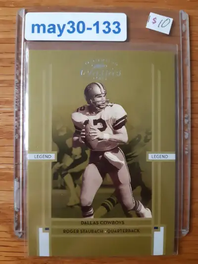2005 Donruss Classics /1000 Roger Staubach #117 HOF, View more