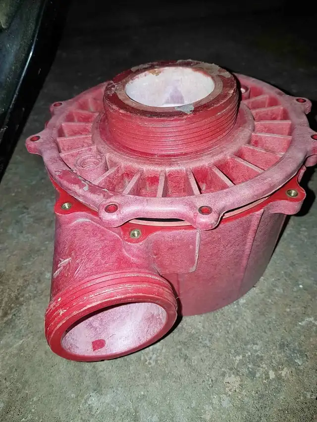 Coast spa wet end pump assembly. Made for a 56 frame 5 hp motor.