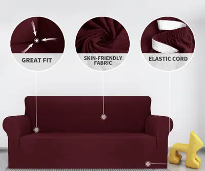 Super Stretch Couch Cover-Sofa/loveseat, View more