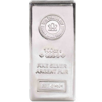 Silver Bar 100 oz $3900