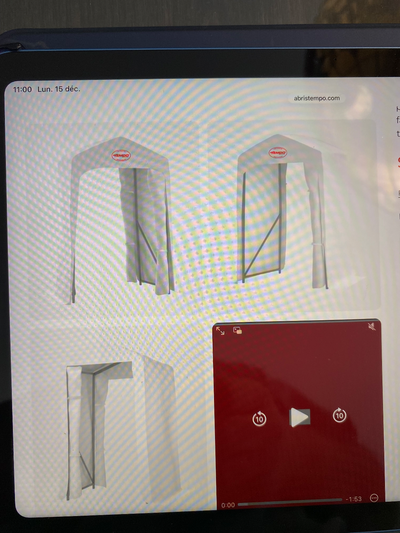 Abri portique Tempo, View more