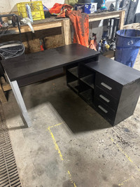 Office desk (almost new) - Owen Reversible Corner Desk Espresso