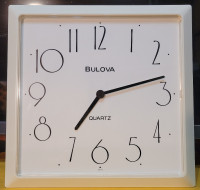 ⭐ Bulova Dimension Wall Clock. Rare. Unique. Vintage. Japan