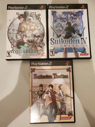 PS2 Suikoden Bundle, View more