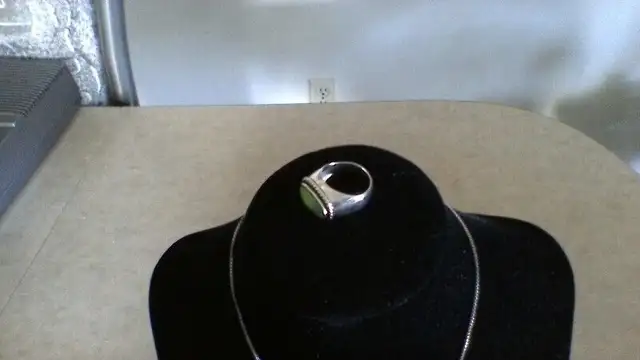GREEN TURQUOISE NECKLACE/EARRINGS/BRACELET/RING.62863731856515123