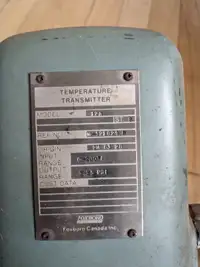 Transmetteur de température pneumatique Foxboro 12A