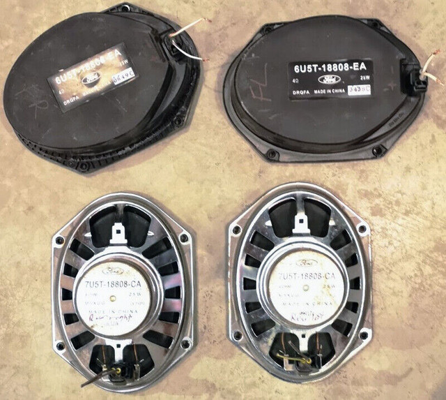 Ford 4 Oem 5x8 speakers premium set. in Audio & GPS in Red Deer - Image 2