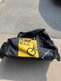 Wheeled Bike in a bag  folding bike