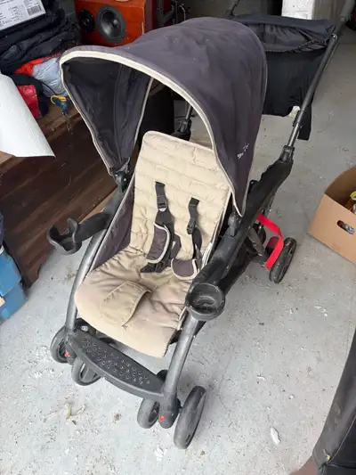 Kids are about 5 years too big for this, no longer need it.