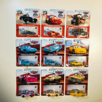 Disney Pixar Cars On The Road / Les Bagnoles   $15  each 