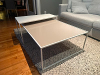 Mix-it-Up Coffee Table (Anthracite/Glass) - Excellent Condition