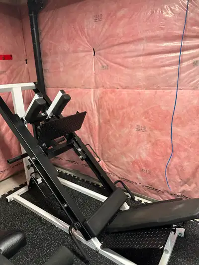 Northern lights leg press/hack squat with Olympic weights, View more