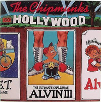 Chipmunks Go Holltwood-Alvin and the Chipminks-1982 LP-very good