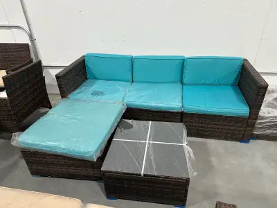Modern Patio Sectional – New in Box | Best Price, View more
