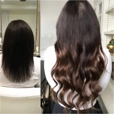 Full Head of Hair Extensions $300+, View more