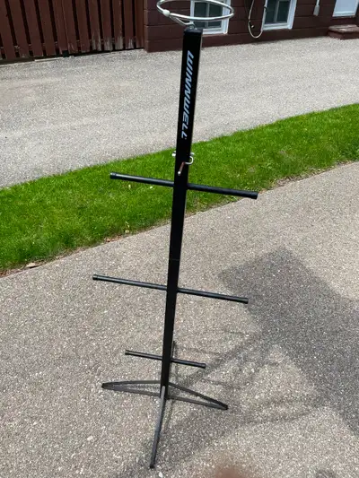 Winwell hockey equipment drying rack, black, View more