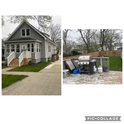 House for rent on proctor street- 2 bedroom and 1 and 1/2 bath. $2200 all inclusive including wifi....