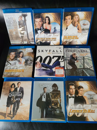 Bond DVDs & BluRays